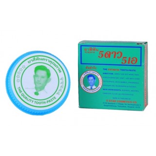 Круглая зубная паста 5 Star 4A 25 гр. Арт. 095723/000018 (Таиланд)Thai