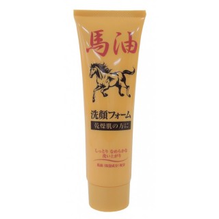 Пенка для умывания для очень сухой кожи Junlove Horse oil facial foam, 120 гр.