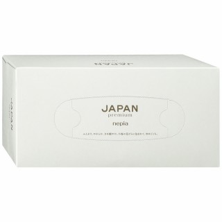 ネピア JAPAN premium オフホワイト Салфетки бумажные двухслойные NEPIA Japan Рremium 220 шт.