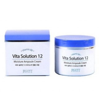 Увлажняющий ампульный крем Jigott Vita Solution 12 Moisture Ampoule Cream, 100 мл. Арт. 280696