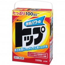 Японский стиральный порошок Lion Топ-сила ферменто...