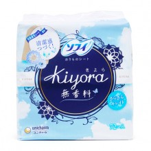 Ежедневные гигиенические прокладки Unicharm SOFY Kiyora, без аромата 14 см, 72 шт....