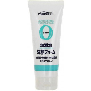 Мягкая пенка для умывания без добавок KUMANO Pharmaact Mutenka Zero для чувствительной кожи, 130 гр.