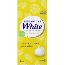 Мыло-крем с освежающим ароматом цитрусовых Kao Whi...