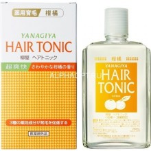 Тоник для стимуляции роста и предотвращения выпадения волос Yanagiya Hair Tonic с ментолом и аромато...