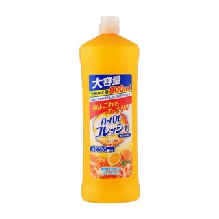 Концентрированное средство для мытья посуды, овощей и фруктов, Mitsuei, с ароматом апельсина, 800 мл.