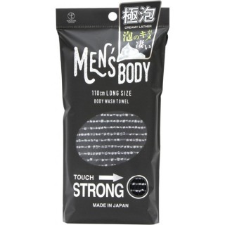  YOKOZUNA MEN'S BODY – STRONG Мочалка-полотенце для мужчин, ультражёсткая, 28*110 см