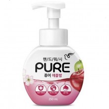 Пенное мыло для рук Pigeon Pure Apple дезинфицирующее с ароматом яблока, 250 мл. ...