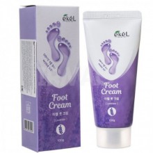 Успокаивающий крем для ног с экстрактом лаванды EKEL  Foot Cream Lavender, 80 мл....