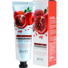 Увлажняющий крем для рук Jigott Real Moisture Pomegranate Hand Cream с экстрактом граната, 100 мл....