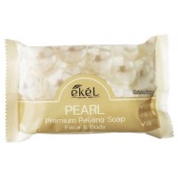  Ekel Peeling Soap Pearl Косметическое мыло с жемчужным порошк...