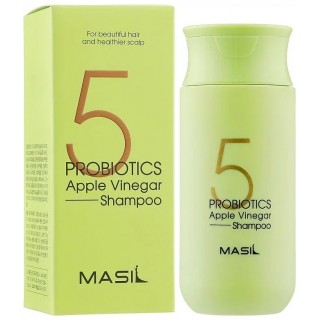 MASIL 5 Probiotics Apple Vinegar Shampoo Шампунь от перхоти с яблочным уксусом, 150 мл