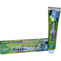 Паста зубная для защиты от кариеса Lion Fresh & White прохладн...