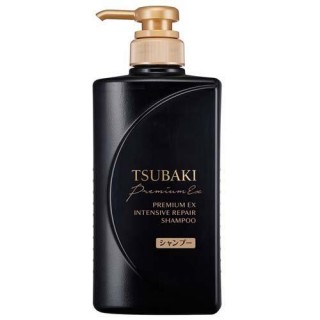 Shiseido Tsubaki Premium EX Шампунь для волос Интенсивное восстановление, с маслом камелии, 490 мл.