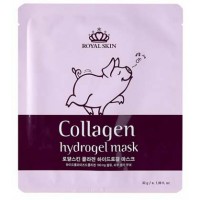 Восстанавливающая гидрогелевая маска Royal Skin Collagen hydro...
