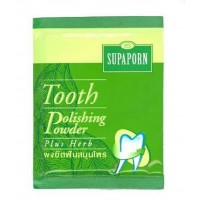 Отбеливающий зубной порошок Tooth polishing powder Supaporn, 2...