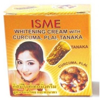Отбеливающий крем ISME Whitening Cream с куркумой, танакой и имбирем 3 гр.