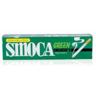 Зубная паста для курильщиков Smoca Green со вкусом мяты и эвкалипта, 120 гр.