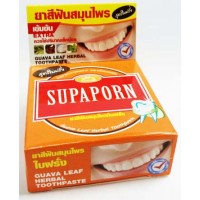 Круглая зубная паста суперотбеливающая  Supaporn с гуавой, 25 ...