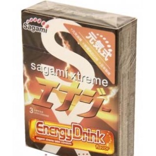 Японские латексные презервативы Sagami Energy, 3 шт.