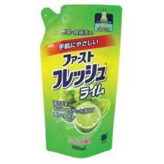 Жидкость для мытья посуды Daiichi Фреш аромат лайма, мягкая упаковка, 500 мл. Арт. 109916