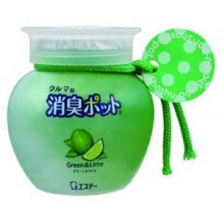 Ароматизатор автомобильный ST Shoushuu Pot аромат лайма и зелени 150 гр.