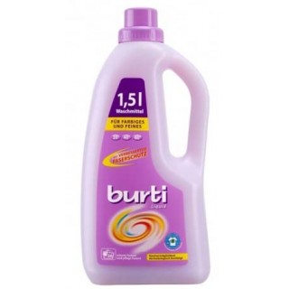 Средство синтетическое жидкое для цветного и тонкого белья Burti Liquid 1.5 л. Арт. 121240 (Германия)