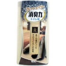 Японский жидкий дезодорант для туалета ST Shoushuuriki c ароматом древесного угля и сандалового дере...