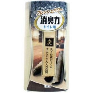 Японский жидкий дезодорант для туалета ST Shoushuuriki c ароматом древесного угля и сандалового дерева, 400 мл.