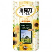Японский жидкий дезодорант для туалета ST Shoushuuriki «Цветочное поле», 400 мл....