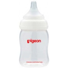 Бутылочка для кормления PIGEON Перистальтик Плюс с широким горлом 160 мл....