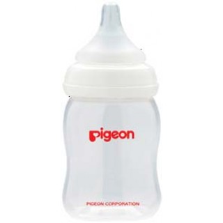 Бутылочка для кормления PIGEON Перистальтик Плюс с широким горлом 160 мл.