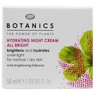 Крем для лица Boots Botanics Hydrating Night Cream ночной 50 мл. Арт. 157420 (Таиланд)