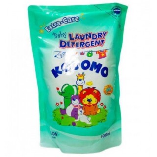 Жидкое средство для стирки детских вещей  "Дополнительный уход" Lion Kodomo, сменная упаковка, 1000 мл.