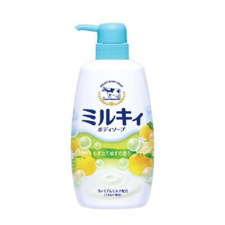 Увлажняющее мыло для тела MILKY BODY SOAP BOUNCIA с ароматом цитруса, 550 мл.