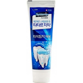 Зубная паста для предотвращения зубного камня CJ LION Tartar control Systema, 120 гр. Арт. 61676/11416