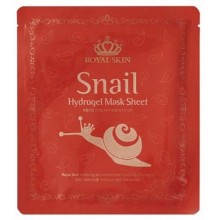 Осветляющая гидрогелевая маска Royal Skin Snail Hy...