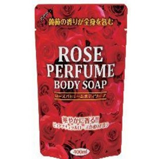 Восстанавивающее парфюмированное мыло для тела Wins Rose Perfumed Body Soap с ароматом роз, мягкая упаковка, 400 мл.