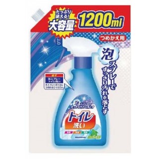 Чистящая спрей-пена для туалета Nihon Foam spray toilet, мягкая упаковка, 1200 мл.