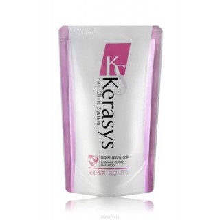 Восстанавливающий шампунь для волос KeraSys, сменная упаковка, 500 мл. Арт. 900727