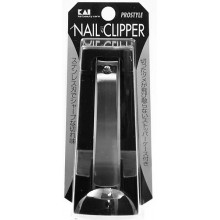 Книпсер для ногтей KAI 001 L с ровным лезвием, чёрный...