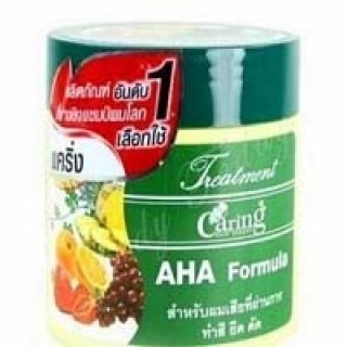 Маска для окрашенных и кудрявых волос c фруктовыми кислотами CARING AHA Formula 250 мл. Арт. (Таиланд)