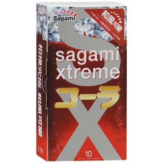 Японские презервативы Sagami Xtreme Premium COLA, 10 шт.