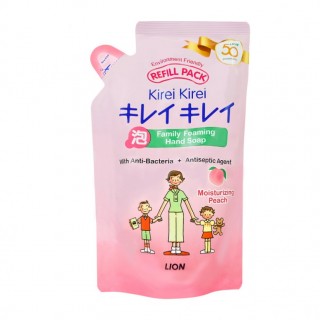 Пенка для рук Kirei kirei детская (от 0 до 3 лет) Розовый персик, сменная упаковка, 200 мл