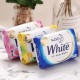 Увлажняющее крем - мыло для тела КАО White с ароматом белых цветов, 3 х 130 гр. 