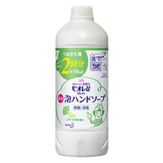 Пенное мыло для рук КАО Biore U с антибактериальным эффектом и ароматом цитрусовых, 450 мл.
