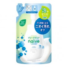 KRACIE Naive Foam Body Soap Deep Clear Жидкое мыло-пенка для т...