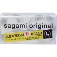 Японские полиуретановые презервативы Sagami Original 0.02 мм, ...