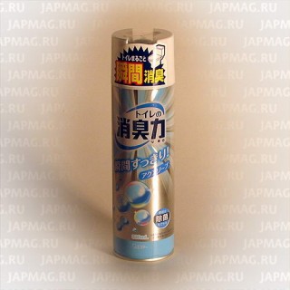 Японский спрей-освежитель воздуха для туалета ST Shoushuuriki c ароматом свежести, 330 мл. Арт. 112722