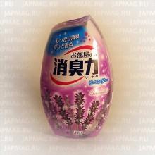 Японский жидкий дезодорант для комнат ST Shoushuuriki c ароматом лаванды, 400 мл....